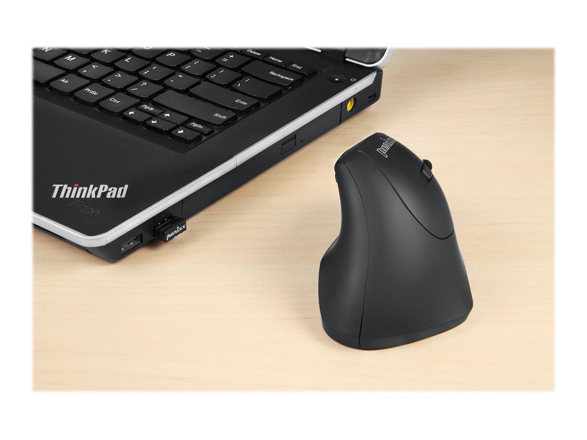 Perixx PERIMICE-804 - Maus - Bluetooth 3.0 - Schwarz