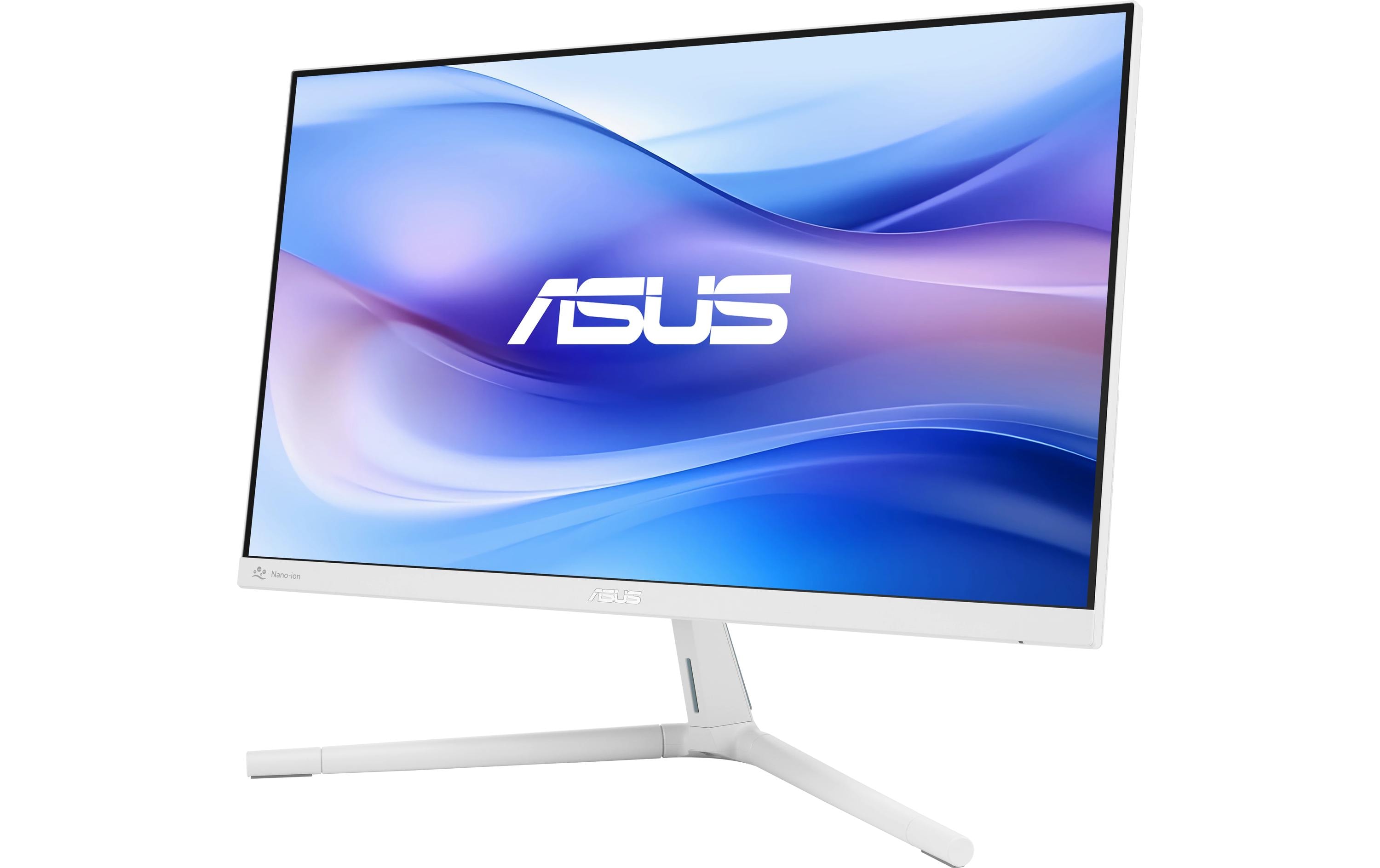 ASUS VU249HFI-W - LED-Monitor - 61 cm (24") (23.8" sichtbar) - 1920 x 1080 Full HD (1080p) @ 100 Hz - IPS - 250 cd/m² - 1300:1 - 1 ms - HDMI - weiß