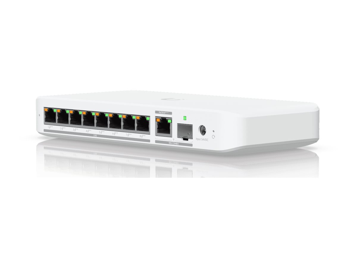 Ubiquiti UniFi Flex 2.5G PoE - Switch - managed - 8 x 2.5GBase-T + 1 x 10Gb Ethernet + 1 x 10Gb Ethernet SFP+