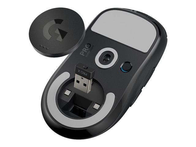 Logitech G PRO X SUPERLIGHT - Gaming - Maus - 2.4 GHz - Magenta