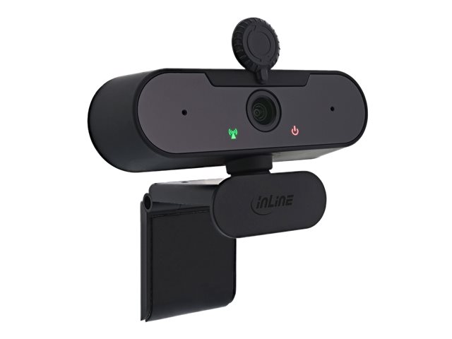 InLine Webcam FullHD 1920x1080/30Hz mit Autofokus - USB-C Anschlusskabel
