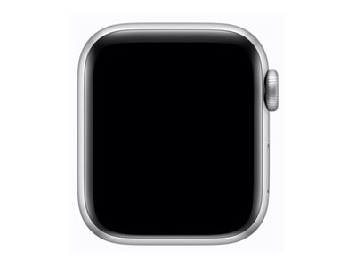 APPLE Watch SE GPS + Cellular 40mm Silver Aluminium Case with Storm Blue Sport Band - S/M (MRGJ3QF/A)
