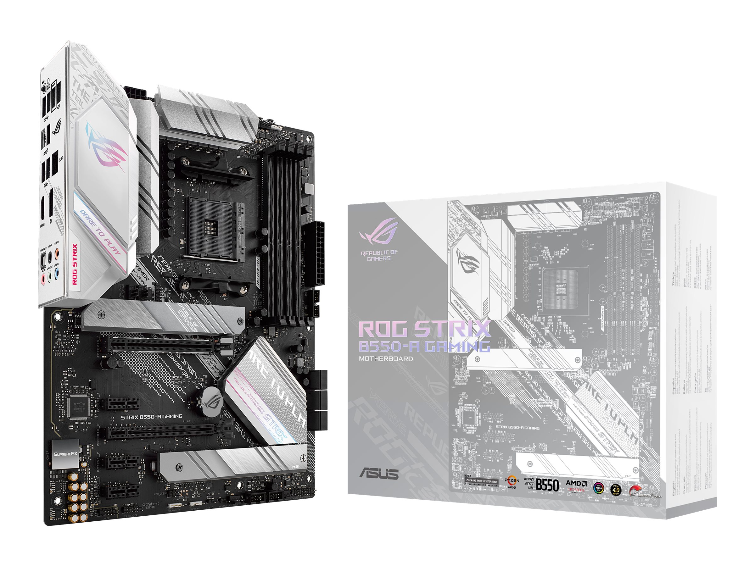 ASUS ROG STRIX B550-A GAMING - Motherboard - ATX - Socket AM4 - AMD B550