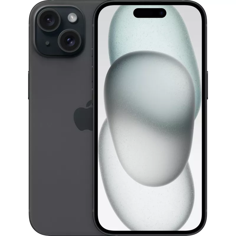 Apple iPhone 15 - Schwarz - 5G Smartphone - 256 GB - GSM