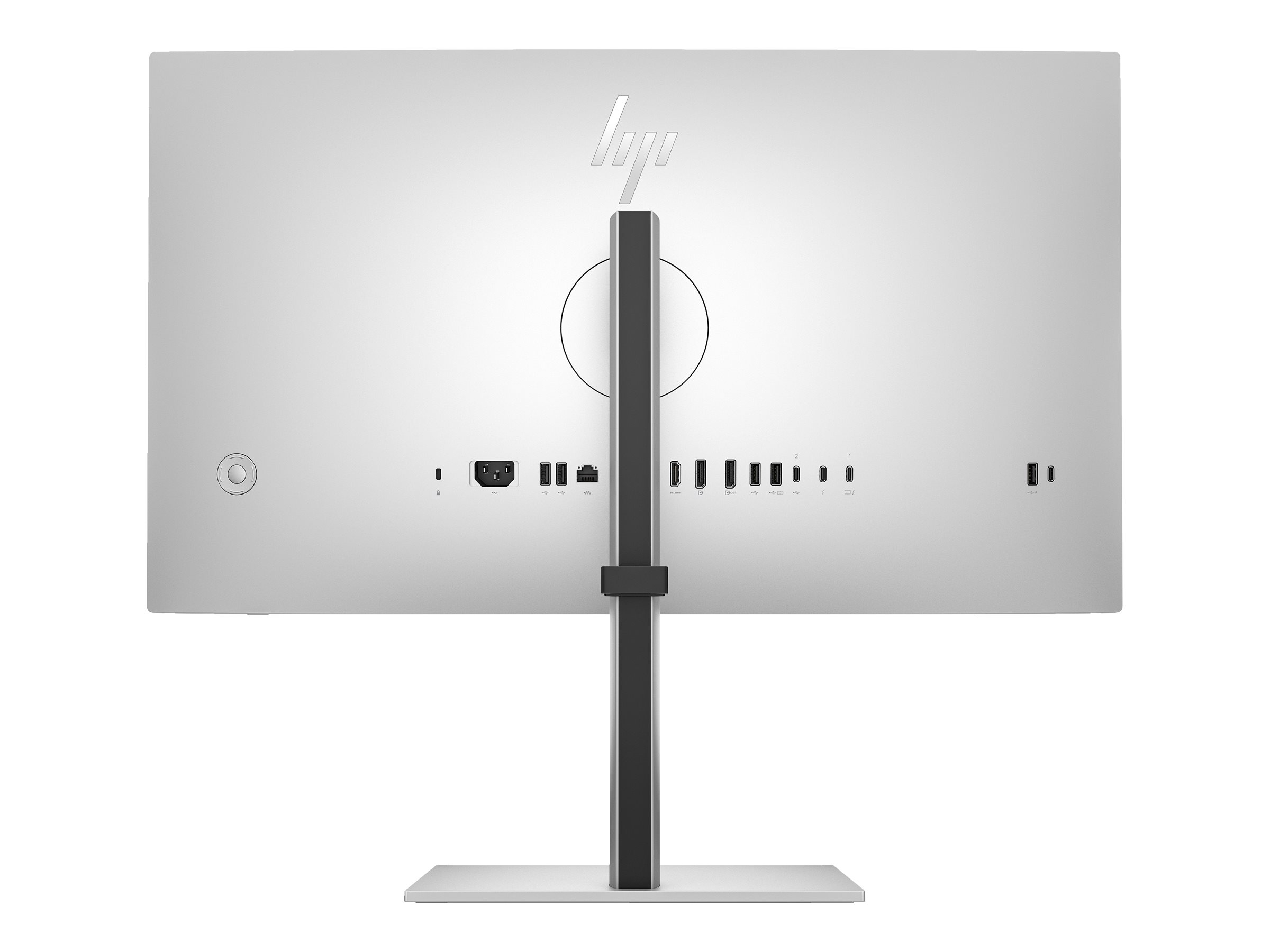 HP 727pk - Series 7 Pro - LED-Monitor - 68.6 cm (27") - 3840 x 2160 4K @ 60 Hz - IPS Black - 400 cd/m² - 2000:1 - DisplayHDR 400 - 5 ms - Thunderbolt 4, HDMI, DisplayPort - Schwarz, Silber