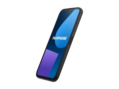 Fairphone 5 - 5G Smartphone - Dual-SIM - RAM 6 GB / Interner Speicher 128 GB - microSD slot - OLED-Display - 6.46" - 2700 x 1224 Pixel (90 Hz) - 2 x Rückkamera 50 MP, 50 MP - front camera 50 MP - mattschwarz