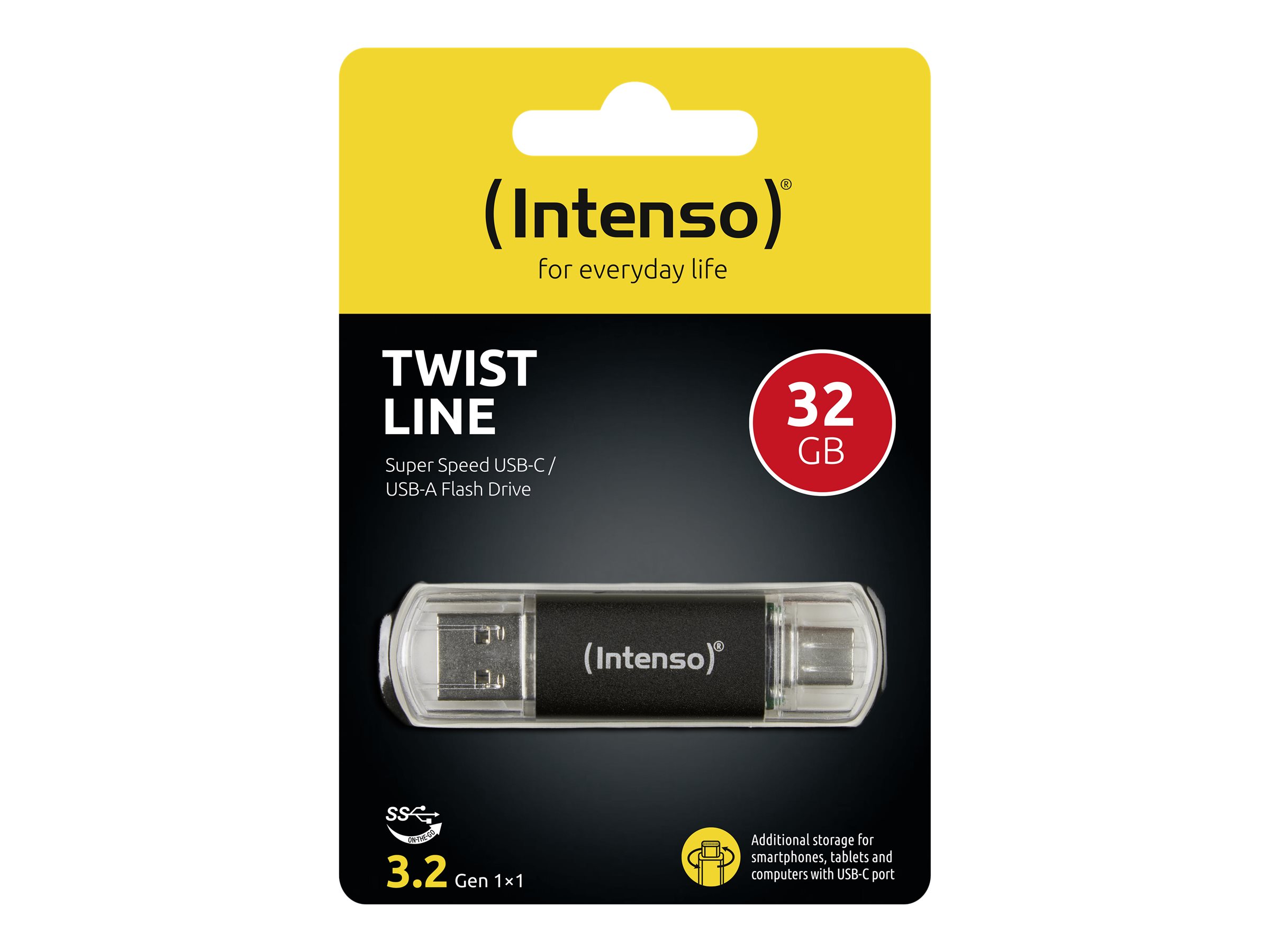 Intenso Twist Line - USB-Flash-Laufwerk - 32 GB