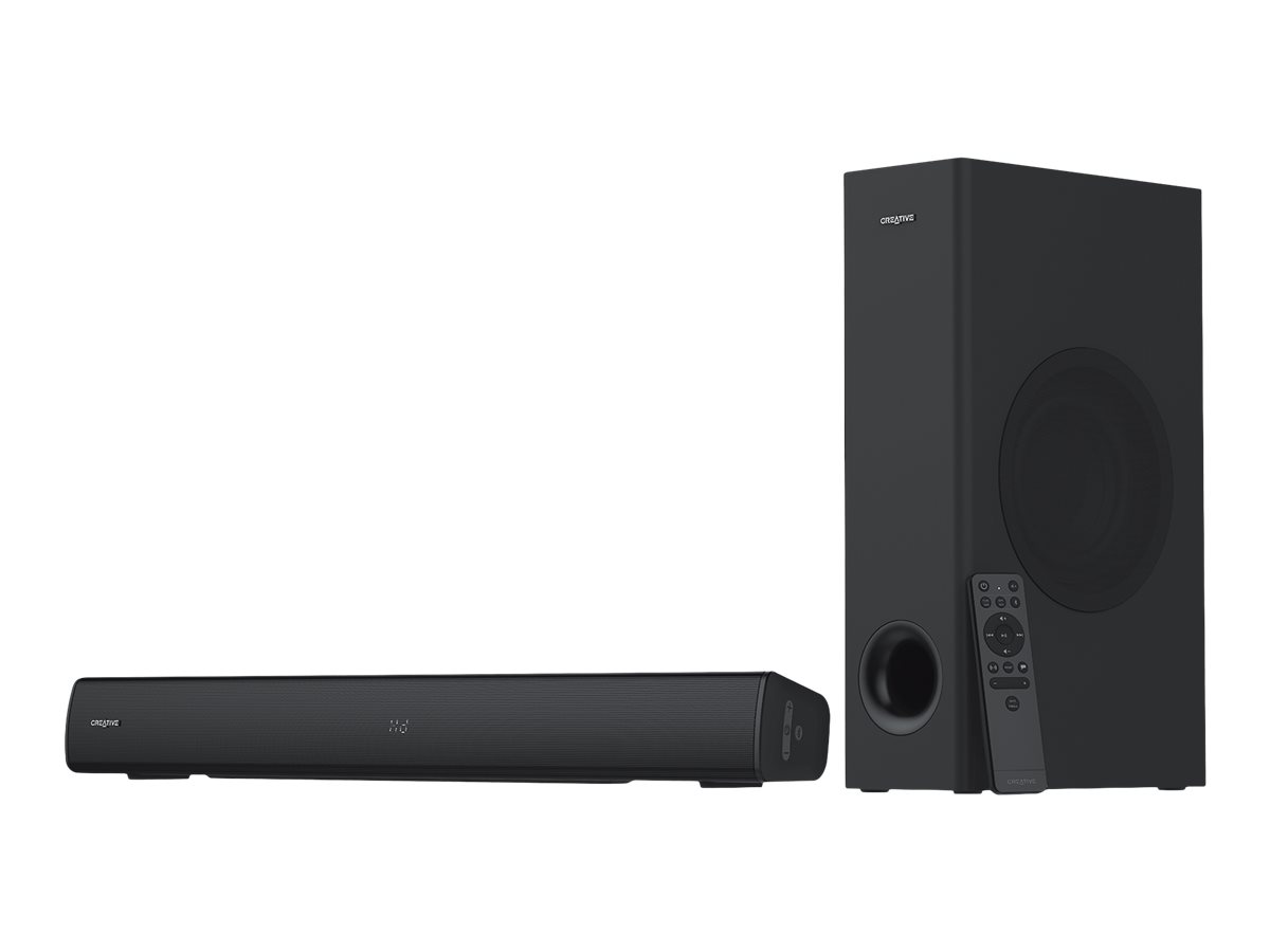 Creative Stage V2 - Soundleistensystem - für TV/Monitor - kabellos