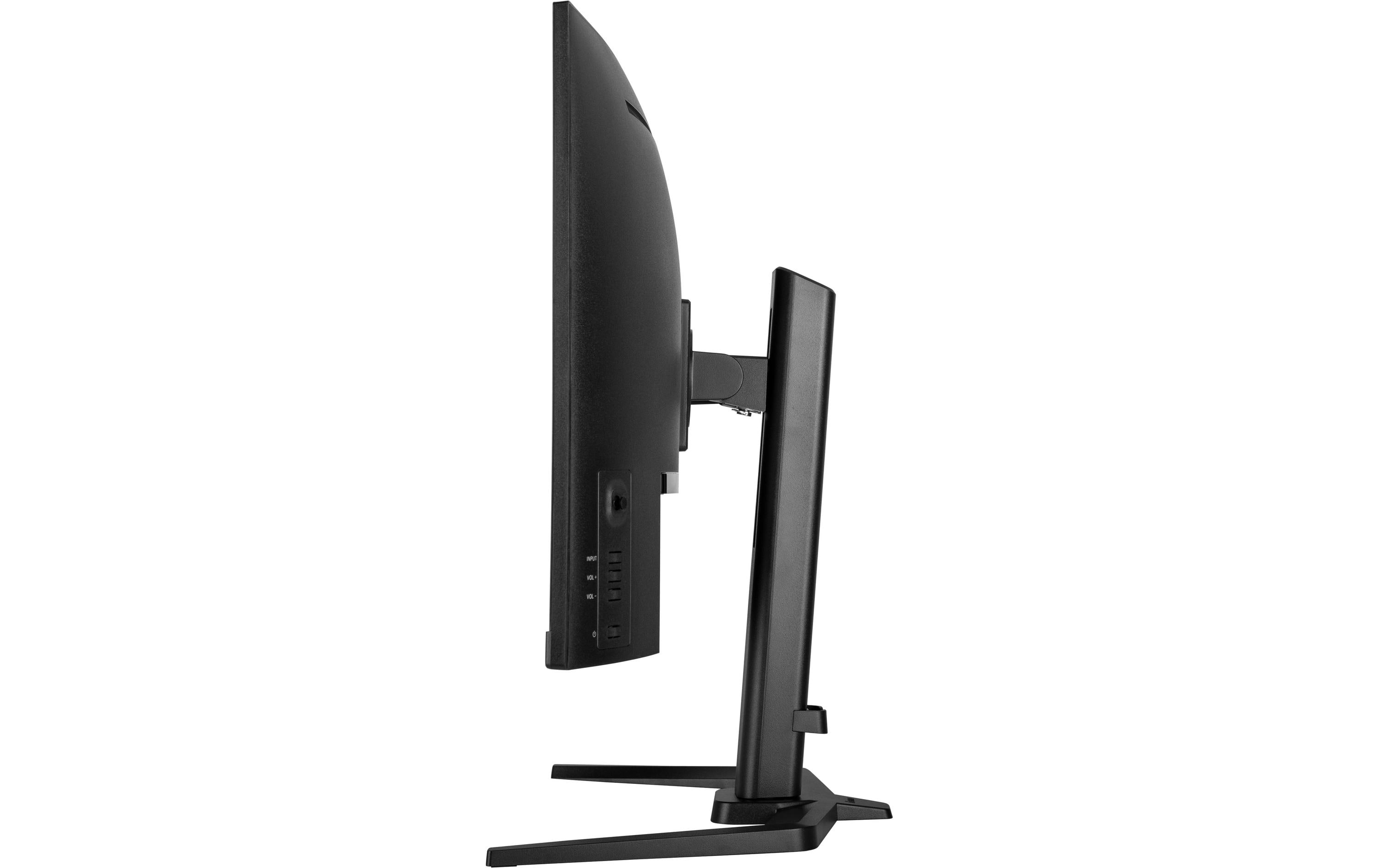 iiyama G-MASTER Red Eagle GCB3280QSU-B1 - LED-Monitor - gebogen - 81.3 cm (32") (31.5" sichtbar) - 2560 x 1440 WQHD @ 165 Hz - VA - 350 cd/m² - 3000:1 - 0.2 ms - 2xHDMI, DisplayPort - Lautsprecher - mattschwarz