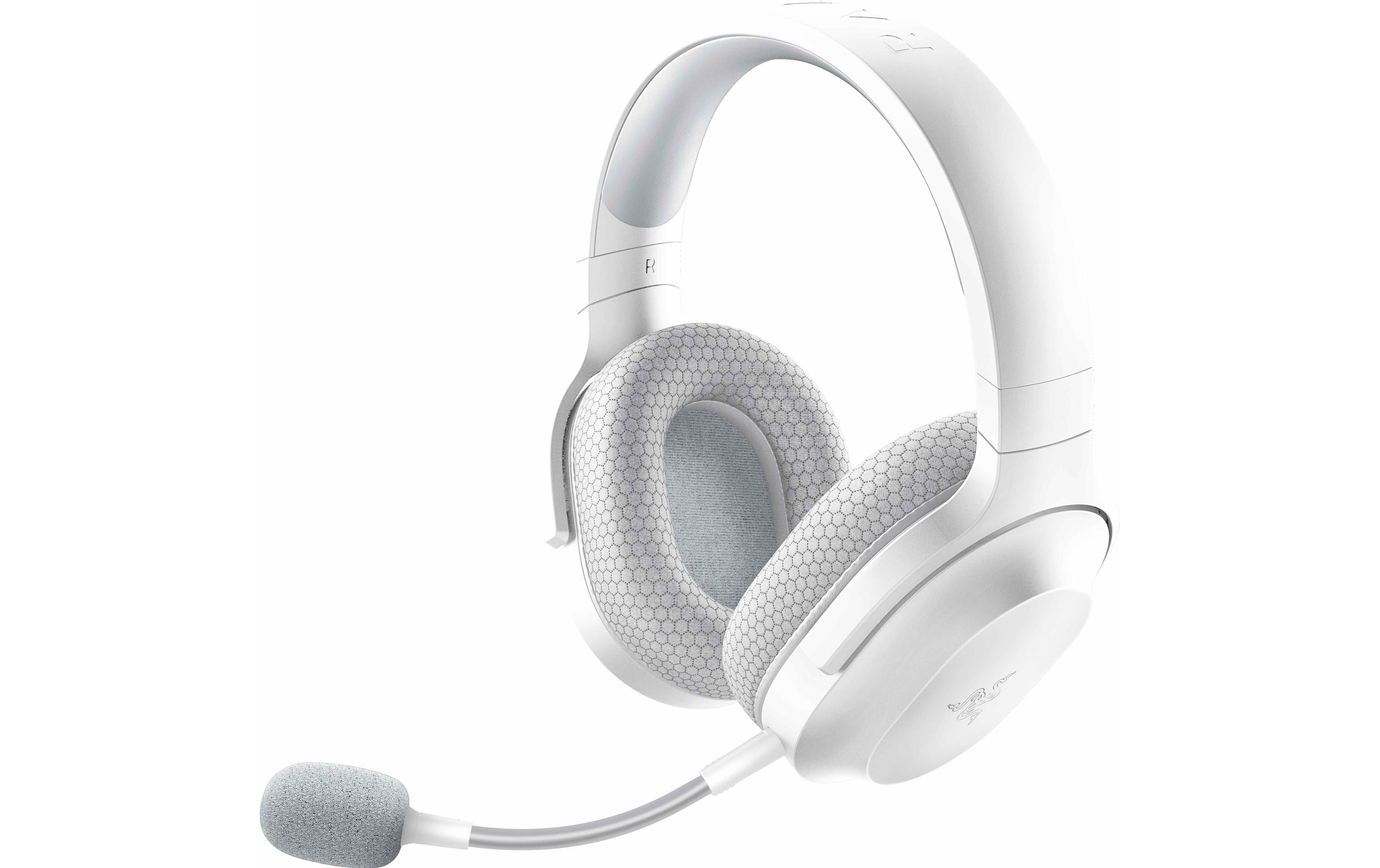 Razer Barracuda X - Headset - ohrumschließend - Bluetooth / 2,4 GHz Funkfrequenz - kabellos, kabelgebunden - 3,5 mm Stecker, USB-C - Geräuschisolierung - Quecksilber