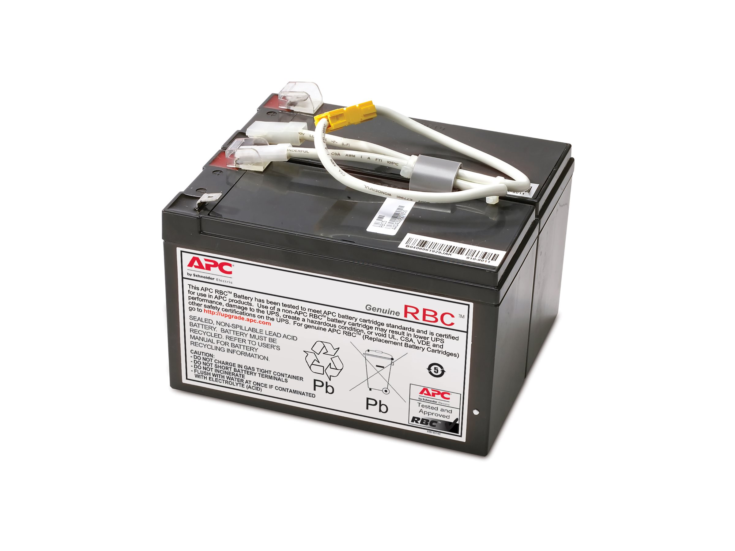 APC Replacement Battery Cartridge #5 - USV-Akku - Bleisäure - Schwarz - für P/N: BR1200BI-BR, BX900R, SU450, SU450I, SU450NET, SU700, SU700BX120, SU700I, SU700IBX120