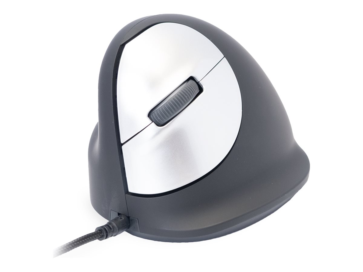 R-Go Ergonomische Maus HE Break - Maus - USB - Schwarz
