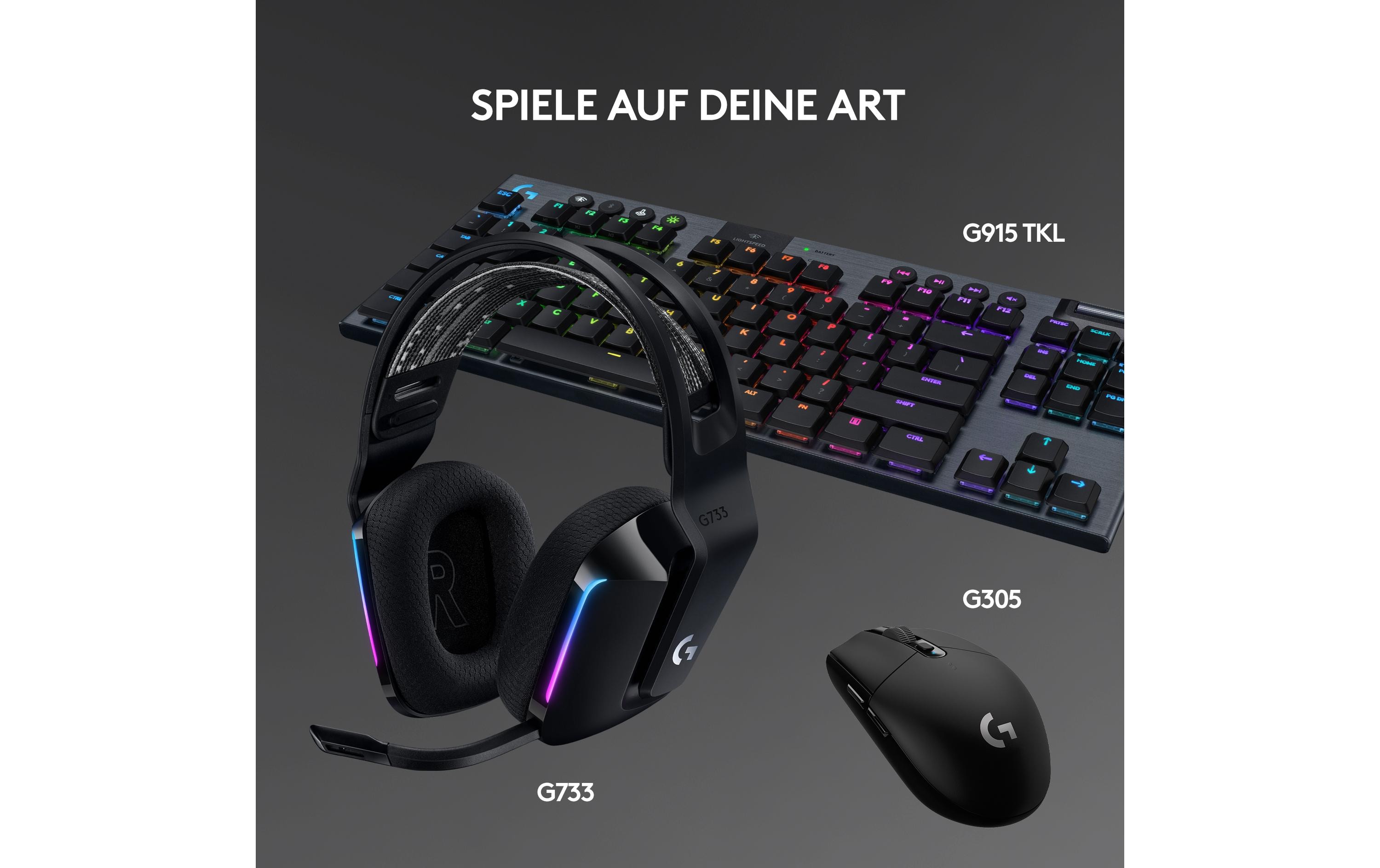 Logitech G G733 LIGHTSPEED Wireless RGB Gaming Headset - Headset