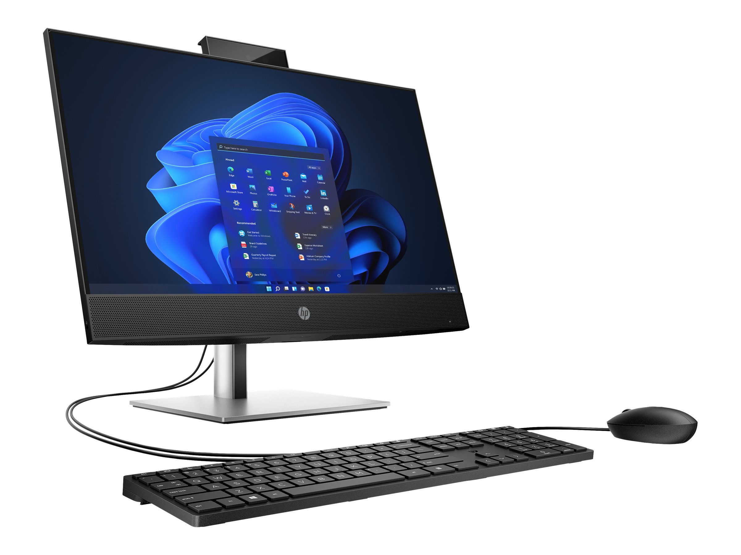 HP ProOne 440 G9 - All-in-One (Komplettlösung) - Core i5 12400T 1.8 GHz - 8 GB - SSD 256 GB - LED 60.5 cm (23.8") - Deutsch
