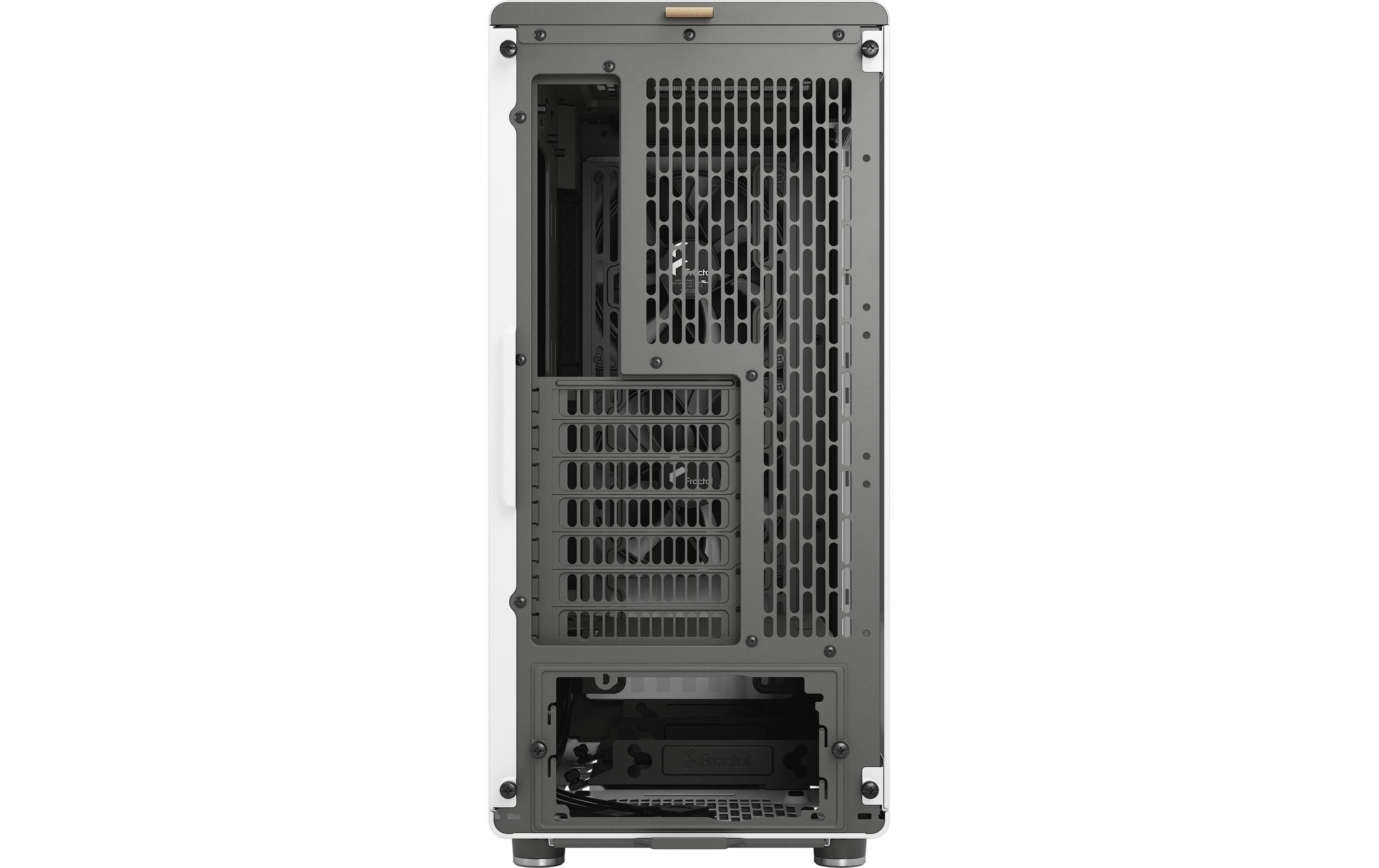Fractal Design PC-Gehäuse North TG Clear Weiss