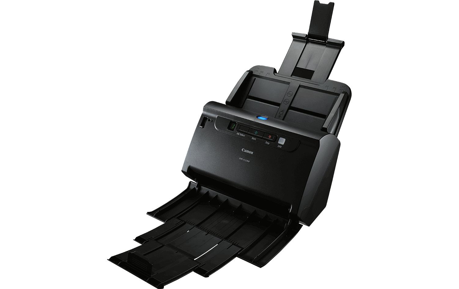 Canon imageFORMULA DR-C230 - Dokumentenscanner - CMOS / CIS - Duplex - Legal - 600 dpi x 600 dpi - bis zu 30 Seiten/Min. (einfarbig) / bis zu 30 Seiten/Min. (Farbe) - automatischer Dokumenteneinzug (60 Blätter) - bis zu 3500 Scanvorgänge/Tag - USB 2.0