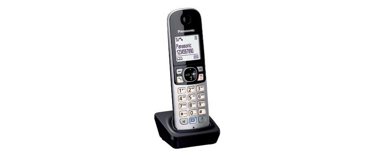 Panasonic Mobilteil KX-TGA681EXB Schwarz