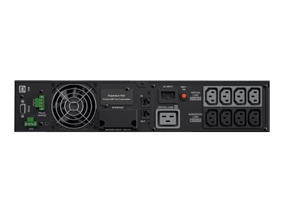 CyberPower OL3000ERTXL2U Doppelwandler Online USV 3000VA/2700W
Tower/Rack 2U, ECO Mode, LCD, USB, Expansion Port für opt. Netzwerkkarten, Anschluss f. opt. Batterieerweiterung inkl. 19"" Railkit"