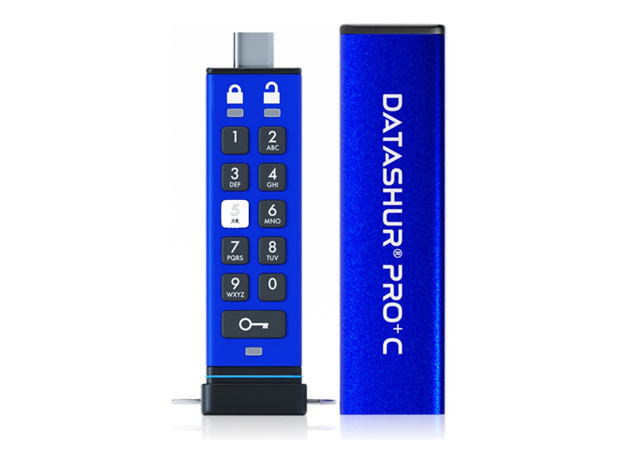 iStorage datAshur PRO+ C - USB-Flash-Laufwerk - 256 GB