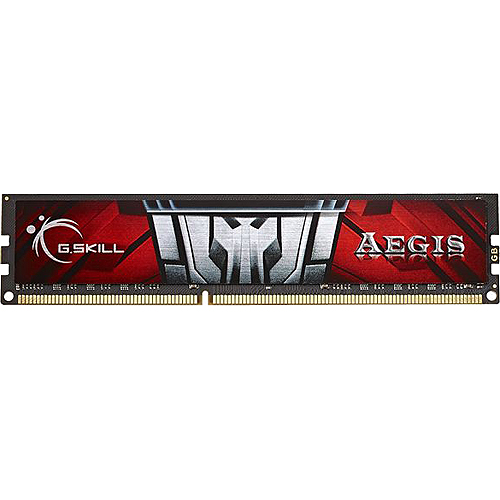 G.Skill AEGIS F3-1600C11D-16GIS - DDR3 - Kit - 16 GB: 2 x 8 GB - DIMM 240-PIN - 1600 MHz / PC3-12800 - ungepuffert