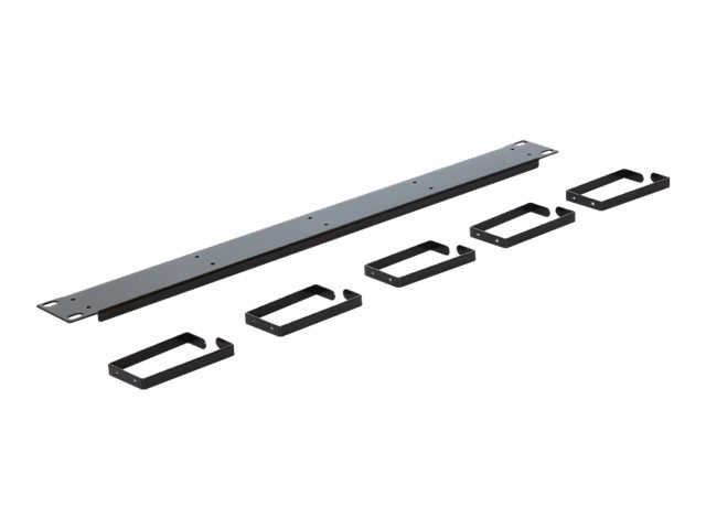 Delock Kabelführungspanel 42496 , Schwarz
