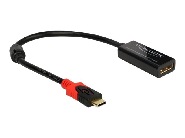 Delock - Thunderbolt-Adapter - 24 pin USB-C zu DisplayPort - 20 cm