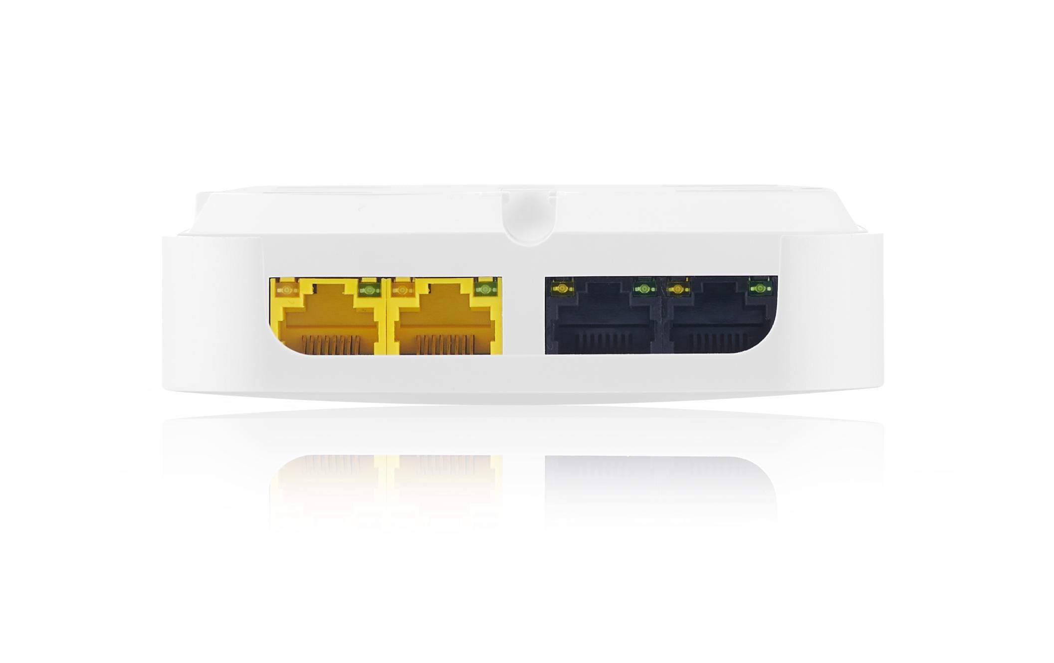 Zyxel WAX300H - Accesspoint - 1GbE - Wi-Fi 6 - 2.4 GHz, 5 GHz - zur Wandmontage geeignet