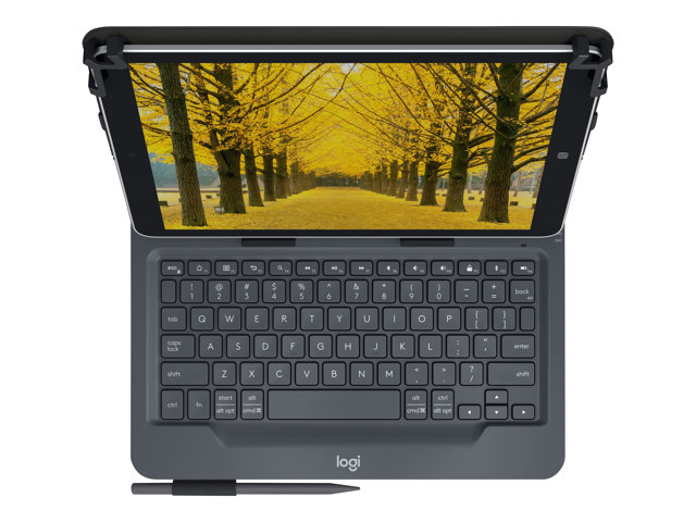 Logitech Universal - Tastatur und Foliohülle - QWERTZ - Deutsch Eingabegerät