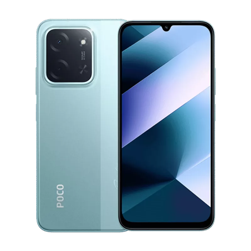 Xiaomi Poco C85 128GB 6GB RAM green LTE/4G Android Handy 6000mAh IP64