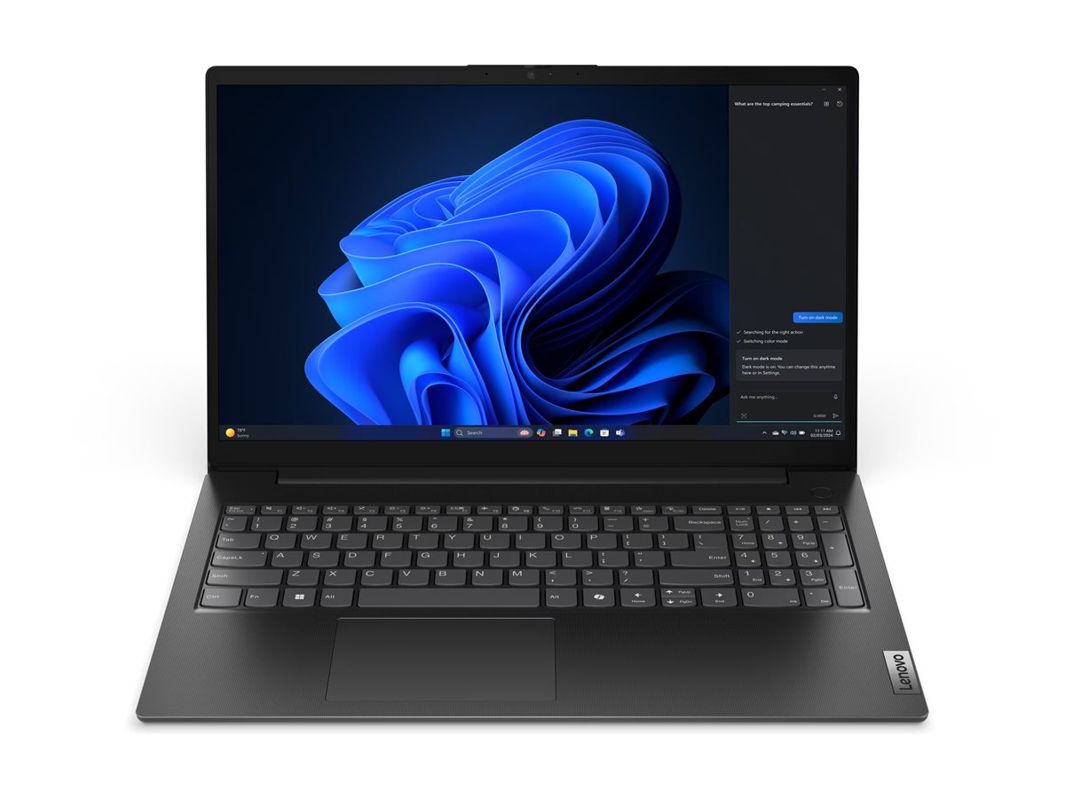 Lenovo V15 G5 IRL 83GW - Intel Core i5 13420H / 2.1 GHz - Win 11 Home - UHD Graphics - 16 GB RAM - 512 GB SSD NVMe - 39.6 cm (15.6") IPS 1920 x 1080 (Full HD) - Wi-Fi 6 - Business Black - kbd: Deutsch
