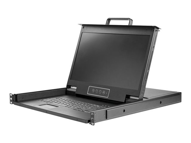 StarTech.com Rack KVM Konsole HD 1080p - US Tastatur(QWERTY)
Ein Port VGA KVM mit 17" LCD Monitor - 1HE LCD KVM Konsolenschublade mit Kabeln - USB Unterstützung - 50.000 MTBF (RKCONS17HD) - KVM-Konsole - Full HD (1080p) - 43.9 cm (17.3")