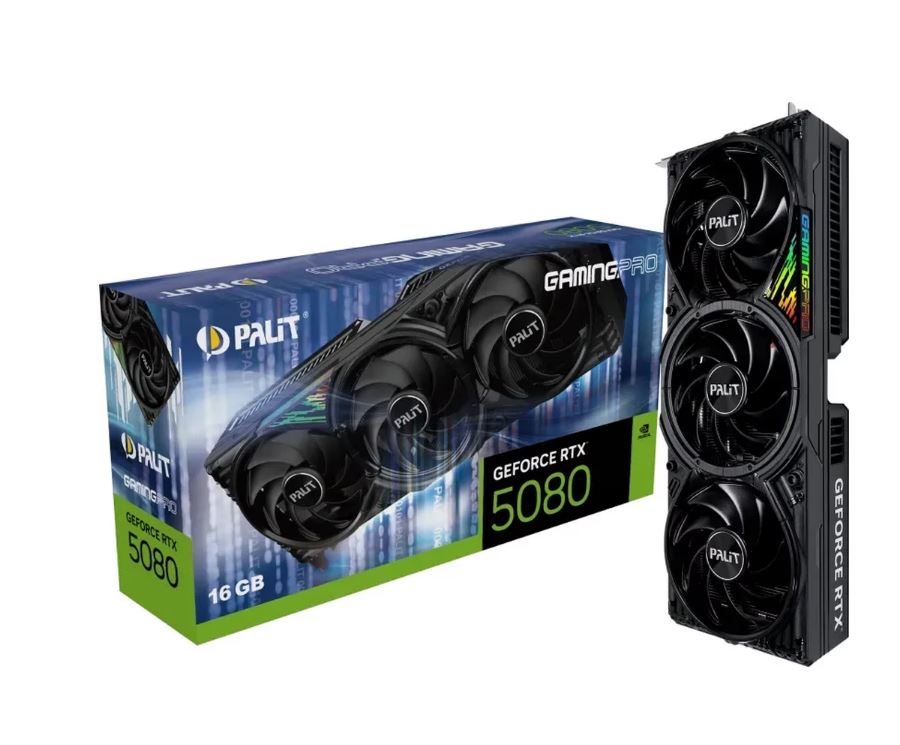 Palit GeForce RTX 5080 GamingPro V1 - Grafikkarten - GeForce RTX 5080 - 16 GB