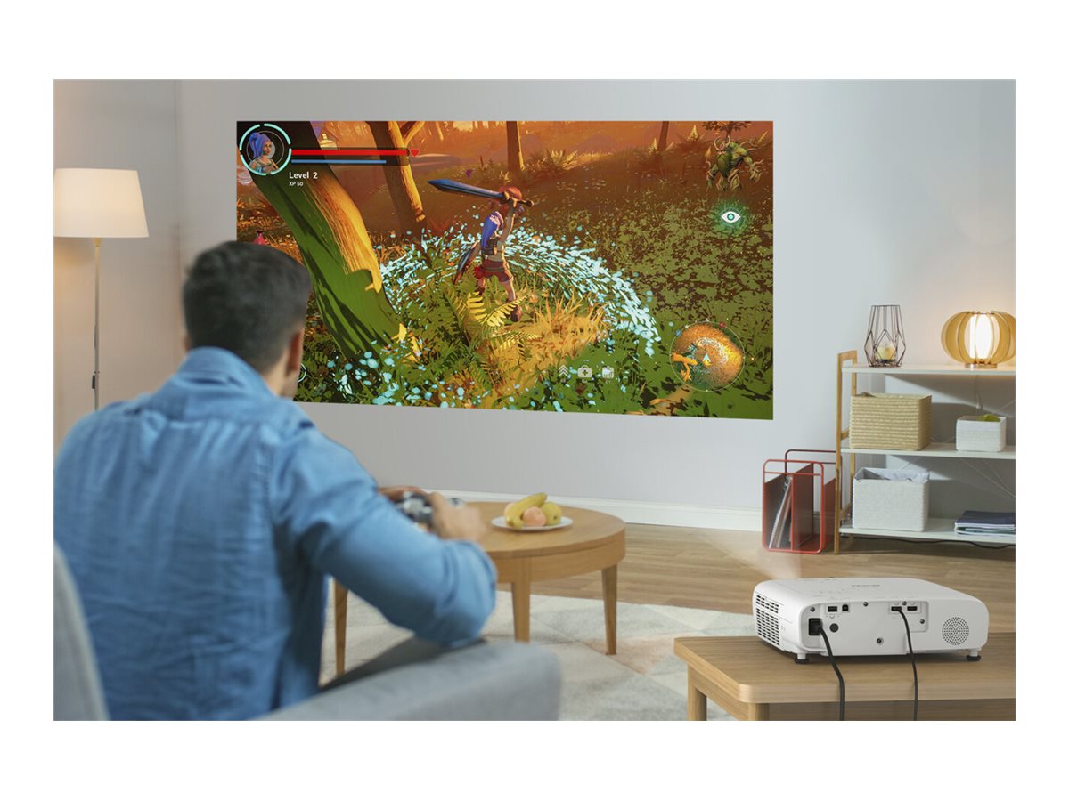 Epson EH-TW840 - 3-LCD-Projektor - tragbar - weiß