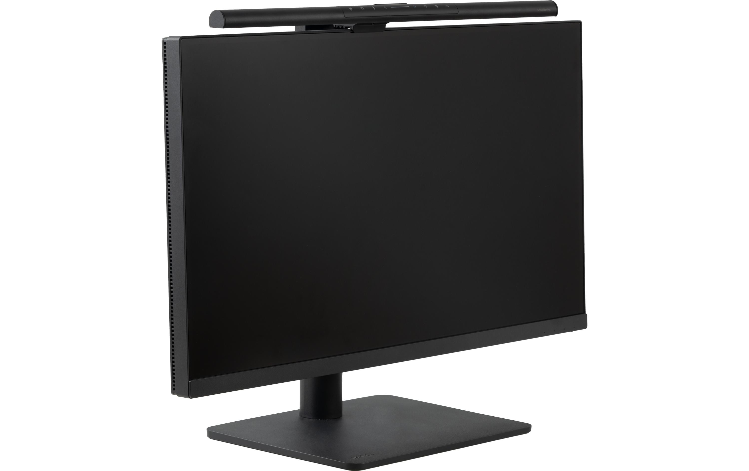 BenQ Screenbar Pro Monitor Lampe - Lichtfarbe: 2.700 Kelvin warmw. / 6.500 Kelvin tageslichtw. [Energieklasse G] (9H.W4KWT.ES1)