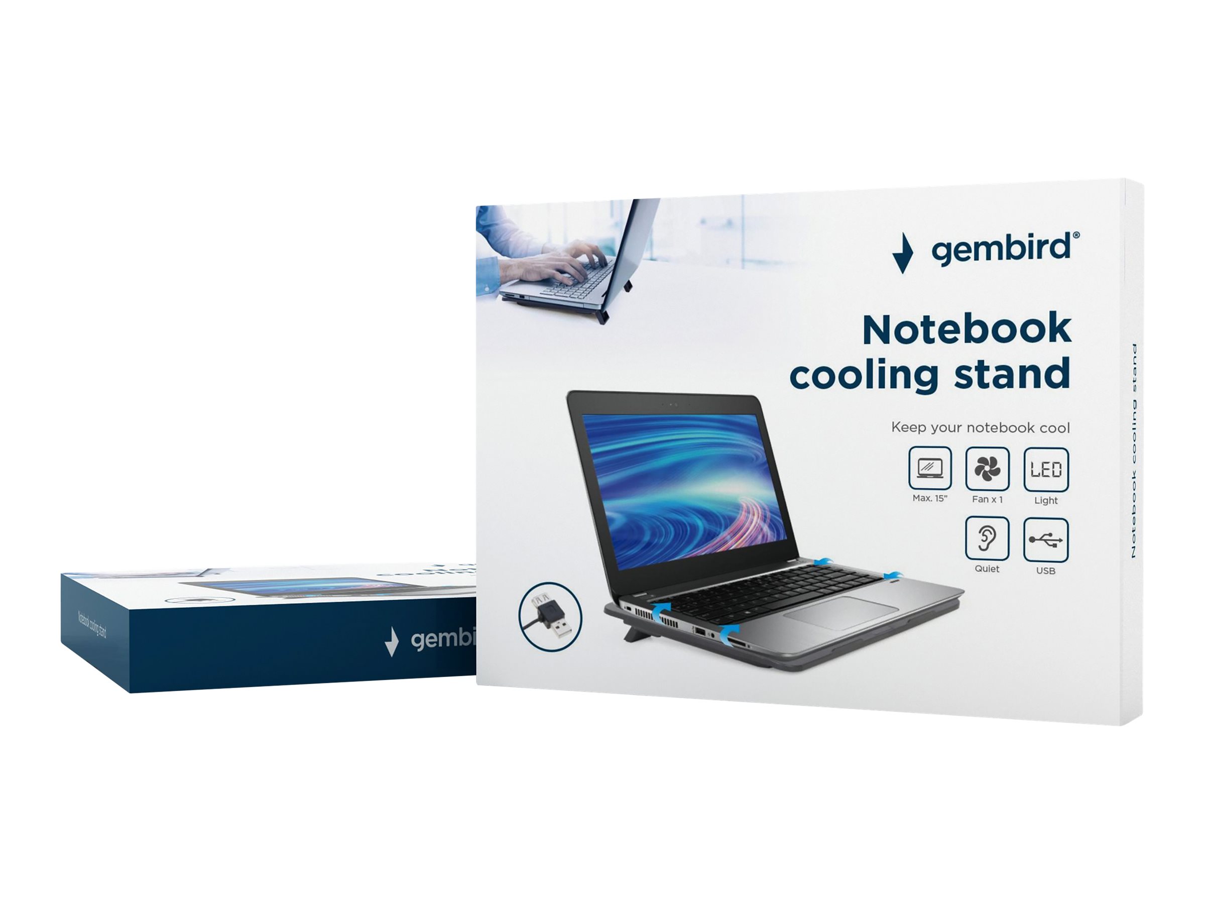 Gembird NBS-1F15-04 - Notebook-Kühlpad