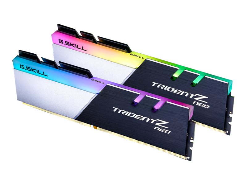 G.Skill TridentZ Neo Series - DDR4 - Kit - 16 GB: 2 x 8 GB - DIMM 288-PIN - 3200 MHz / PC4-25600 - ungepuffert