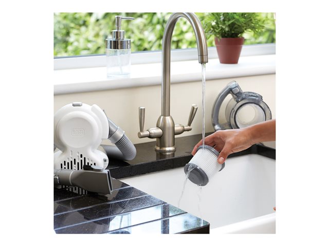 BLACK+DECKER DustBuster Flexi PD1820L - Staubsauger - Handstaubsauger - Black/Chrome