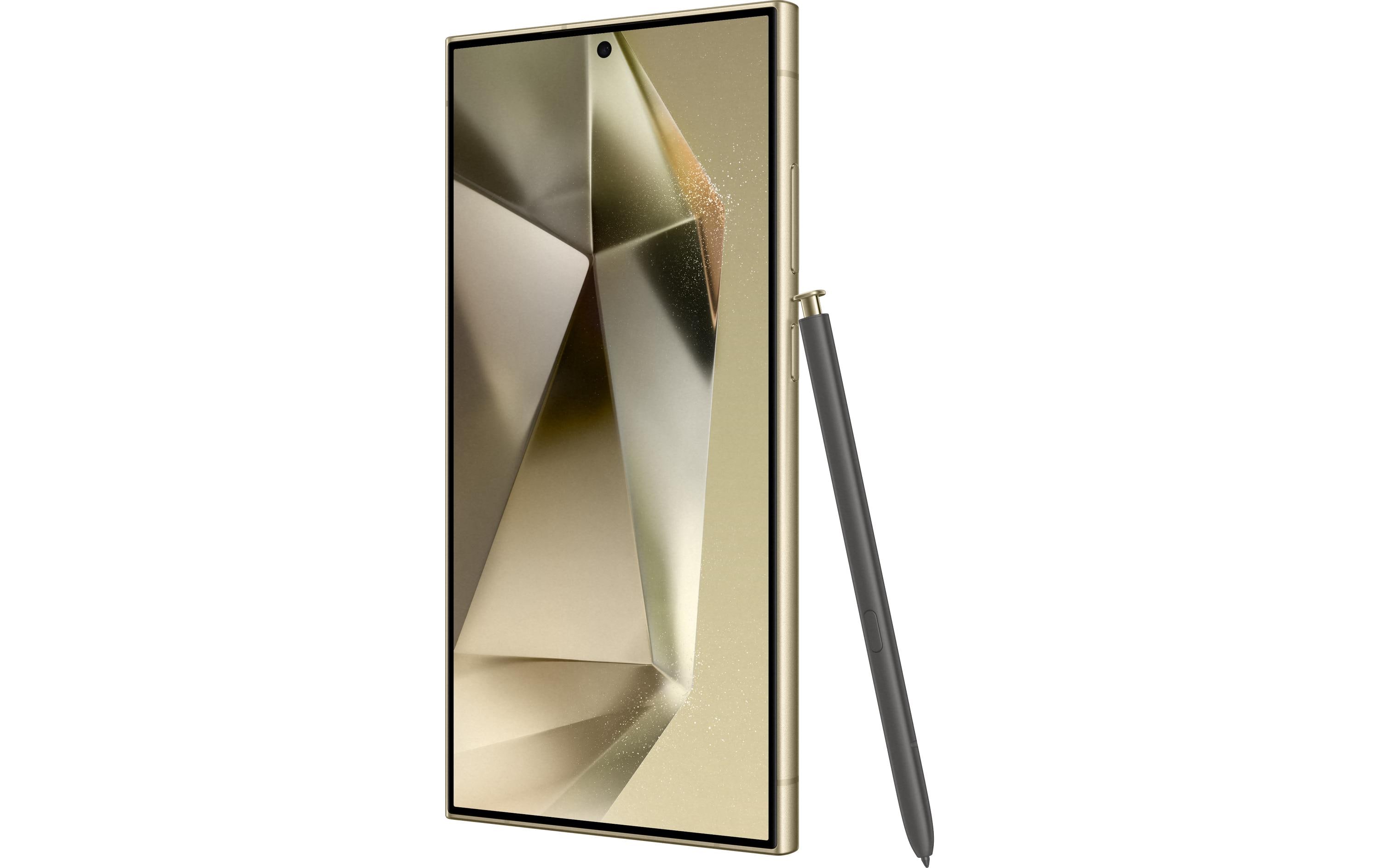 Samsung Galaxy S24 Ultra - Titanium Yellow - 5G Smartphone - 256 GB - GSM