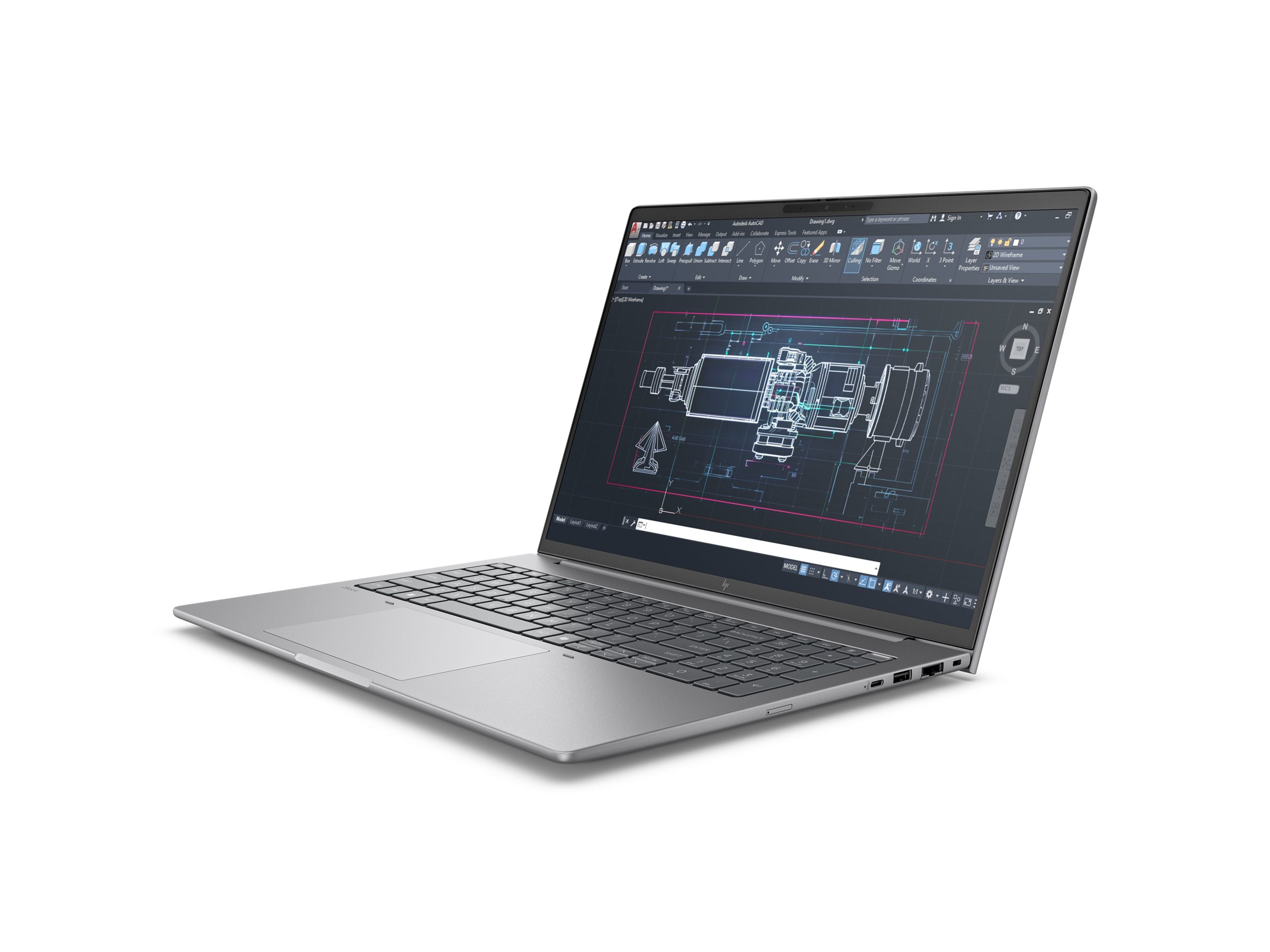 HP ZBook 8 G1i Mobile Workstation - 40.6 cm (16") - Core Ultra 9 285H - vPro Enterprise - 64 GB RAM - 1 TB SSD - Deutsch