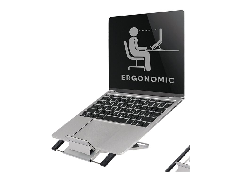 Neomounts NSLS100 Aufstellung - für Notebook / Tablet - Silber