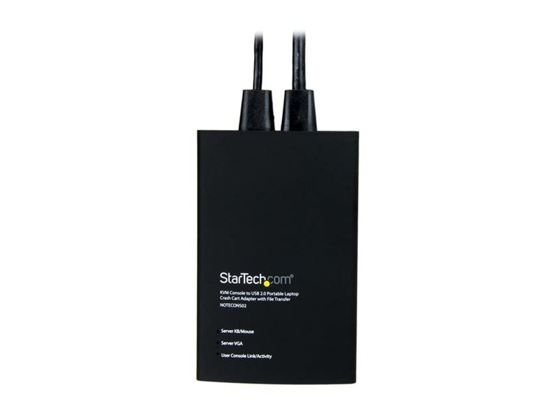 StarTech.com USB 2.0 KVM Konsole - Mobiler Laptop Crash Cart Adapter mit Datenübertragung und Videoaufnahme - Portable USB KVM Konsole - KVM-Switch - 1 x KVM port(s) - 1 lokaler Benutzer - Desktop