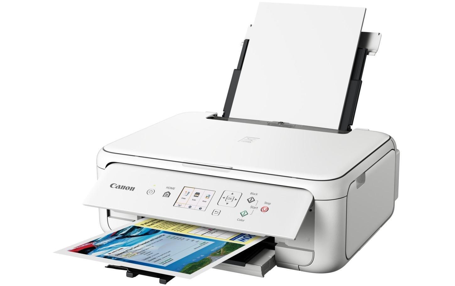 Canon PIXMA TS5151 3 in 1 Tintenstrahl-Multifunktionsdrucker weiß