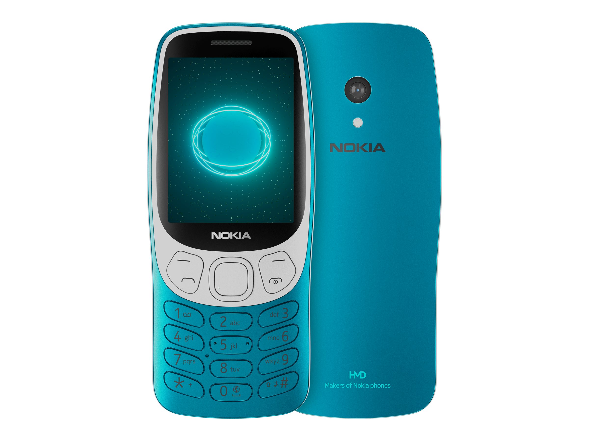 Nokia 3210 - Scuba Blue - 4G Feature Phone - 128 MB - GSM