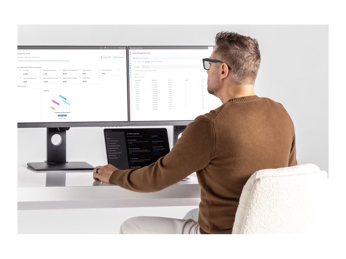 Microsoft Surface Laptop Copilot+ PC for Business - 7th Edition - 38.1 cm (15") - Core Ultra 7 266V - 16 GB RAM - 256 GB SSD - Deutsch