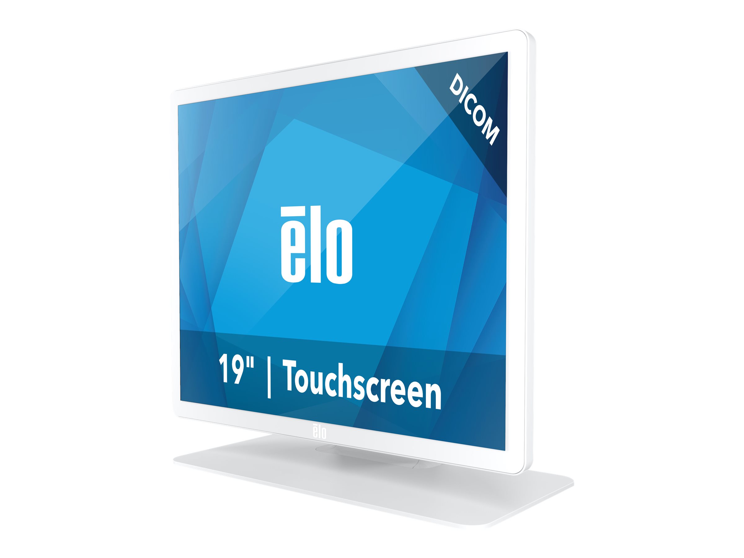 Elo 1903LM - Medical Grade - LCD-Monitor - 48.26 cm (19") - Touchscreen - 1280 x 1024 @ 60 Hz - 250 cd/m² - 1000:1 - 14 ms - HDMI, VGA - Lautsprecher - weiß