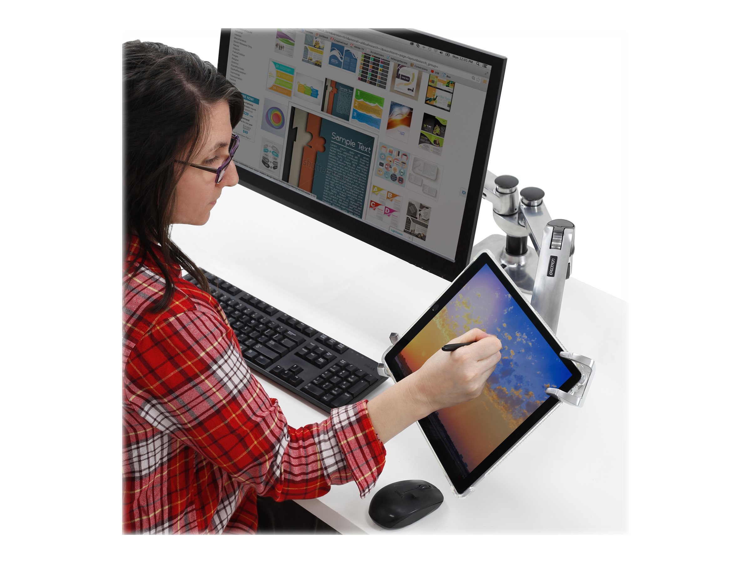 Ergotron Montagekomponente - für Tablett