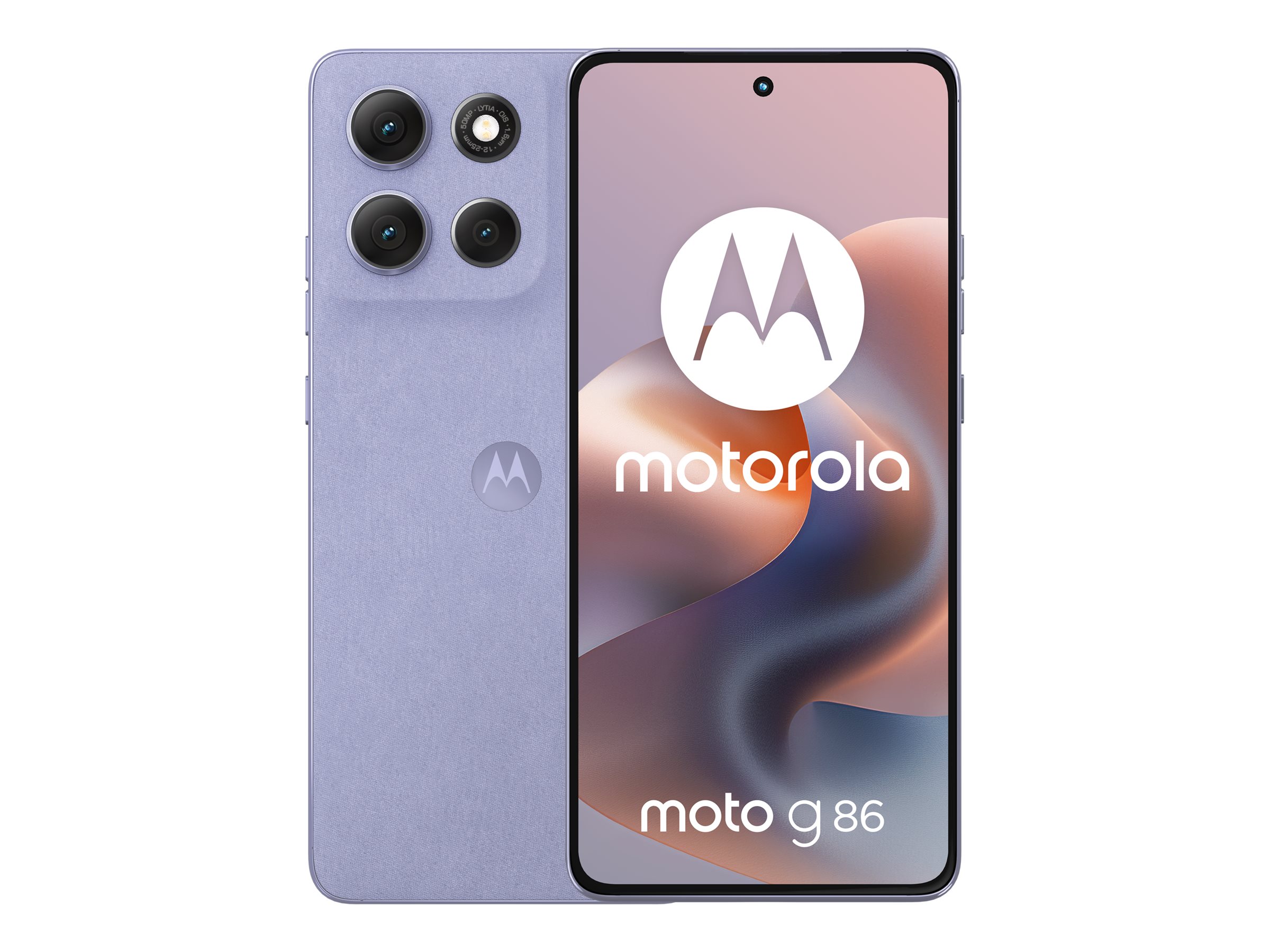 Motorola Moto G86 - 5G Smartphone - Dual-SIM - RAM 8 GB / Interner Speicher 256 GB - microSD slot - pOLED-Display - 6.67" - 2712 x 1220 Pixel (120 Hz) - 2 x Rückkamera 50 MP, 8 MP - front camera 32 MP - Pantone kosmischer Himmel