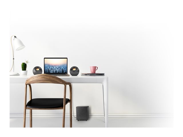 Creative Pebble Plus - Lautsprechersystem - für PC