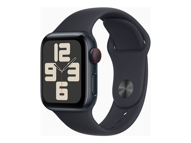 APPLE Watch SE GPS + Cellular 40mm Midnight Aluminium Case with Midnight Sport Band - S/M (MRG73QF/A)