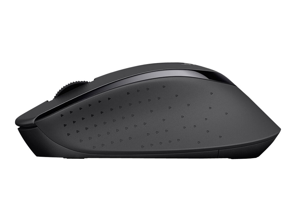 Logitech Wireless Combo MK345 - Tastatur-und-Maus-Set - kabellos - 2.4 GHz - Französisch - Schwarz, Blau